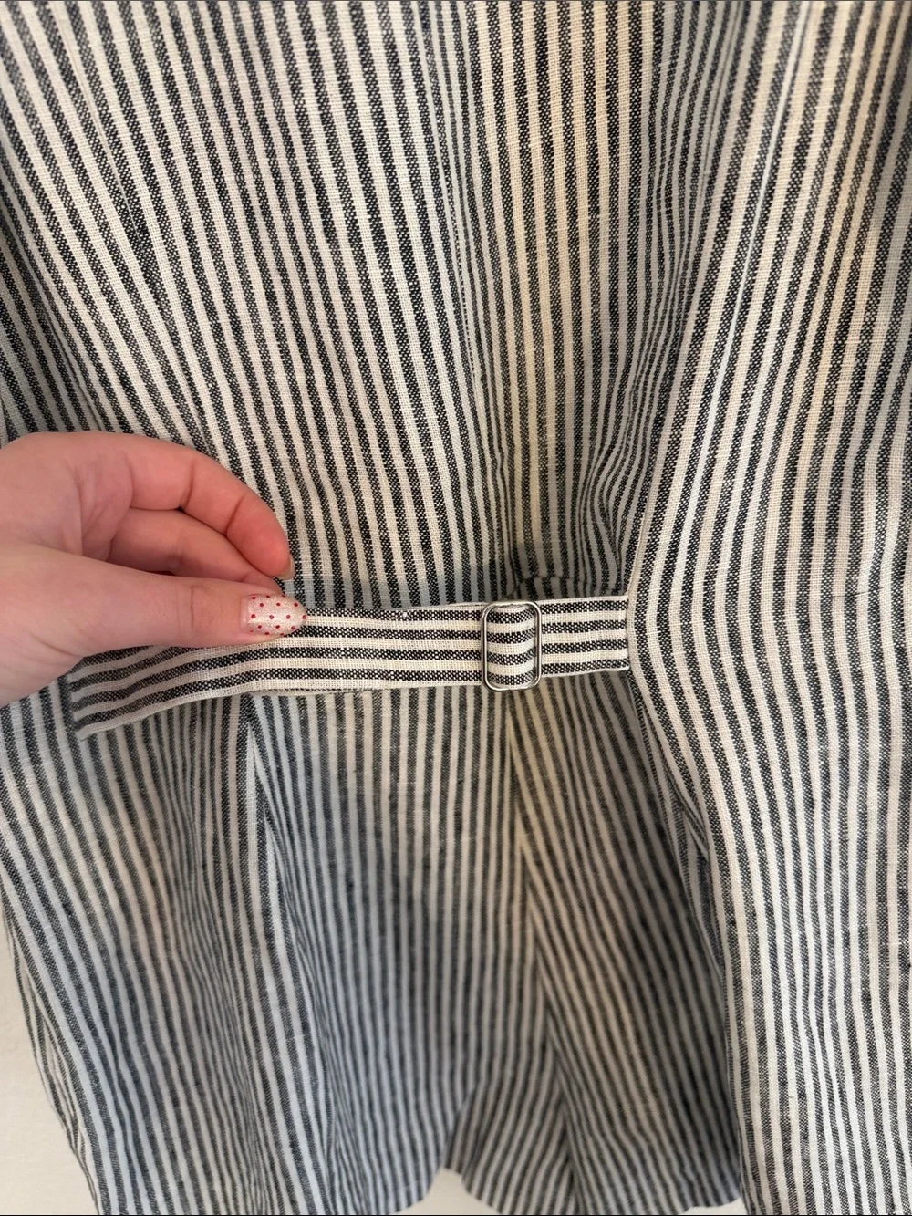 Reformation Leila Linen Romper in Vineyard